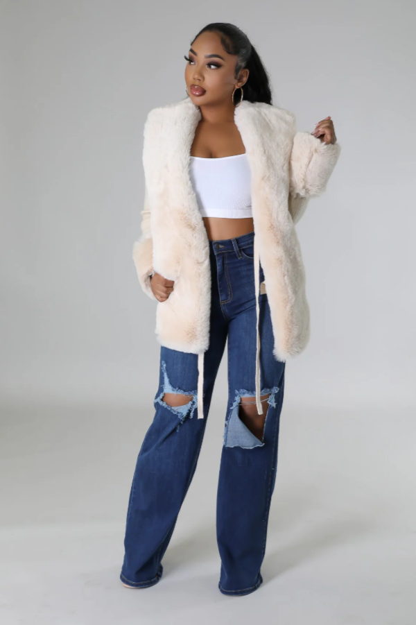 Luxe Teddy Bear Cardigan