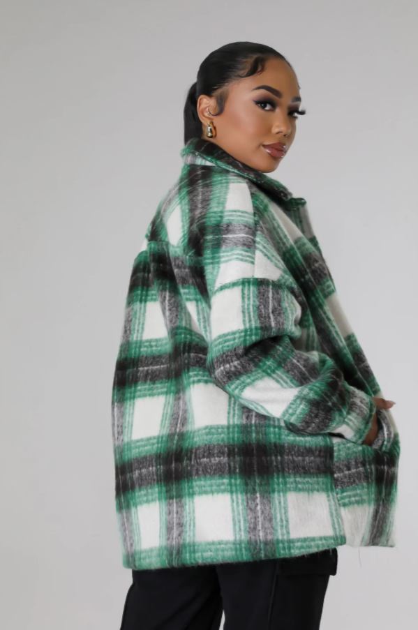 Emerald Ivy Plaid Jacket