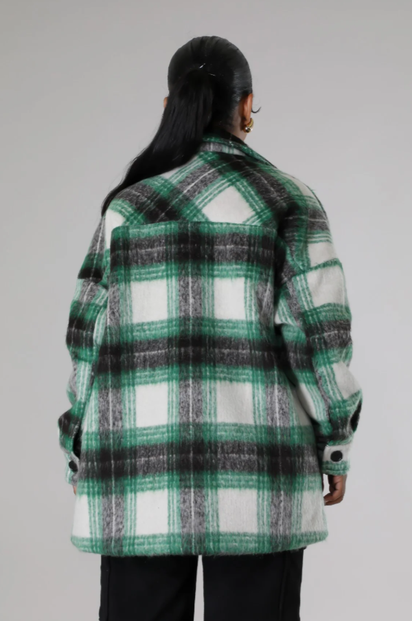 Emerald Ivy Plaid Jacket
