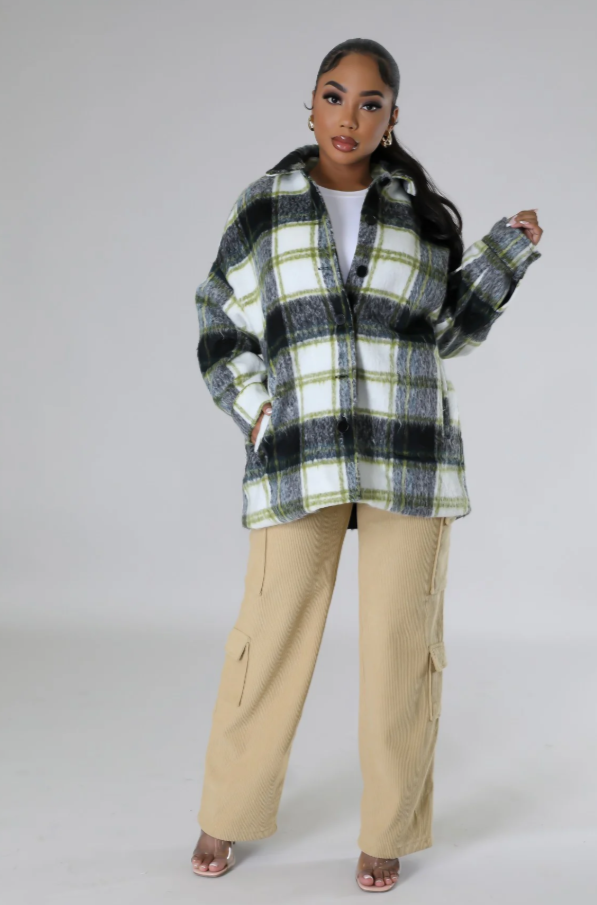 Emerald Ivy Plaid Jacket