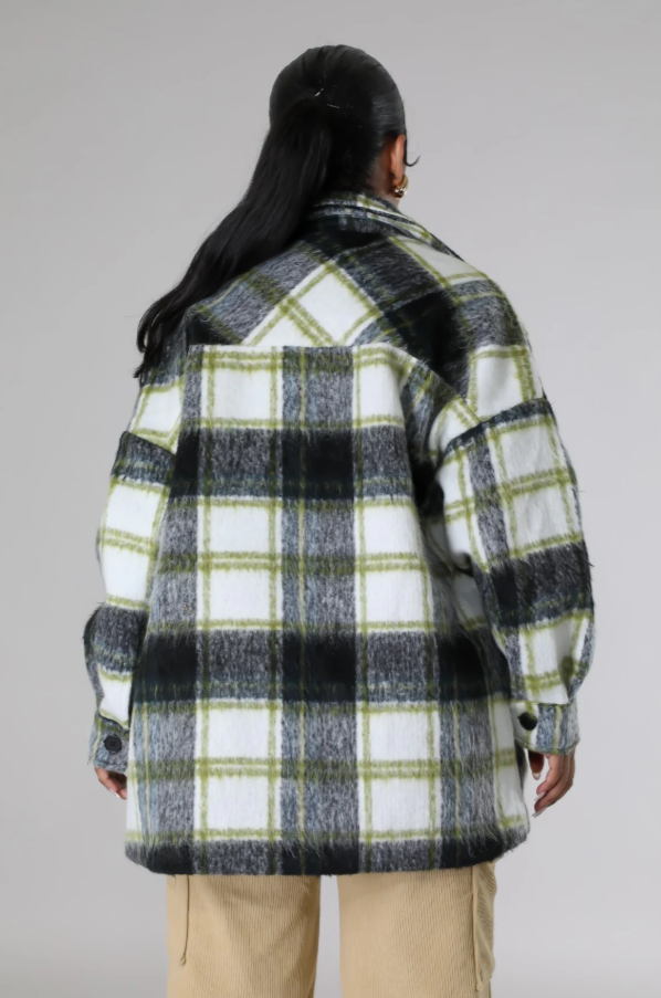 Emerald Ivy Plaid Jacket