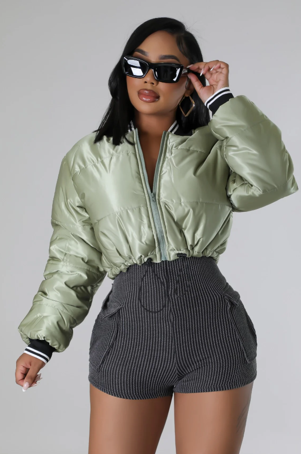 Olive Luxe Jacket