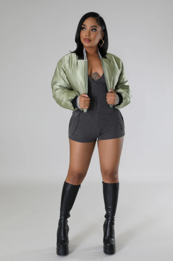 Olive Luxe Jacket
