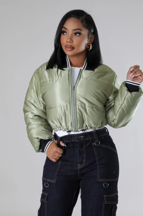Olive Luxe Jacket