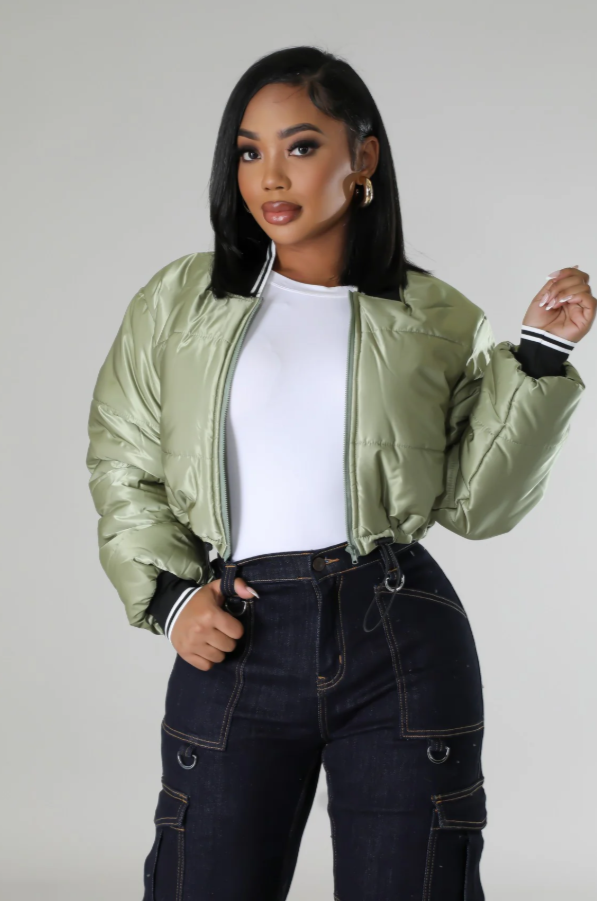 Olive Luxe Jacket