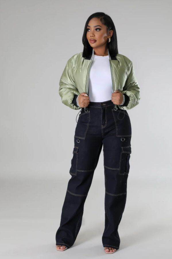 Olive Luxe Jacket