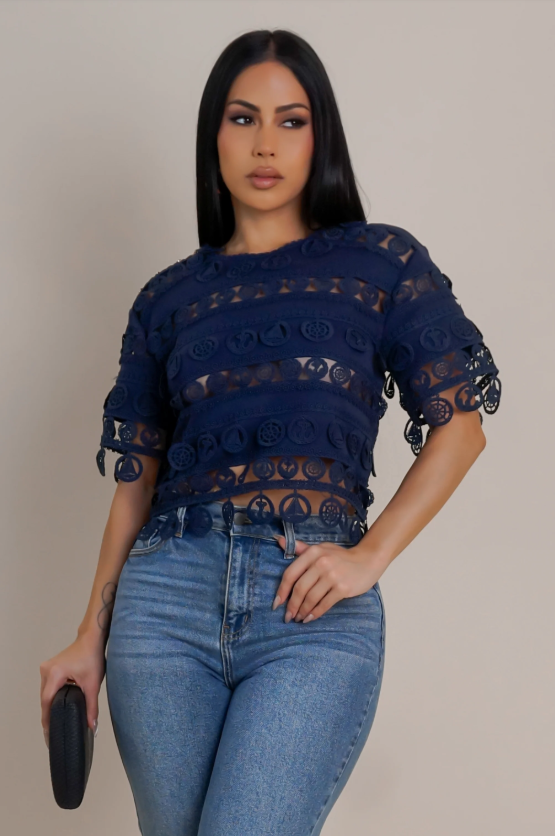 Obsidian Blue Top