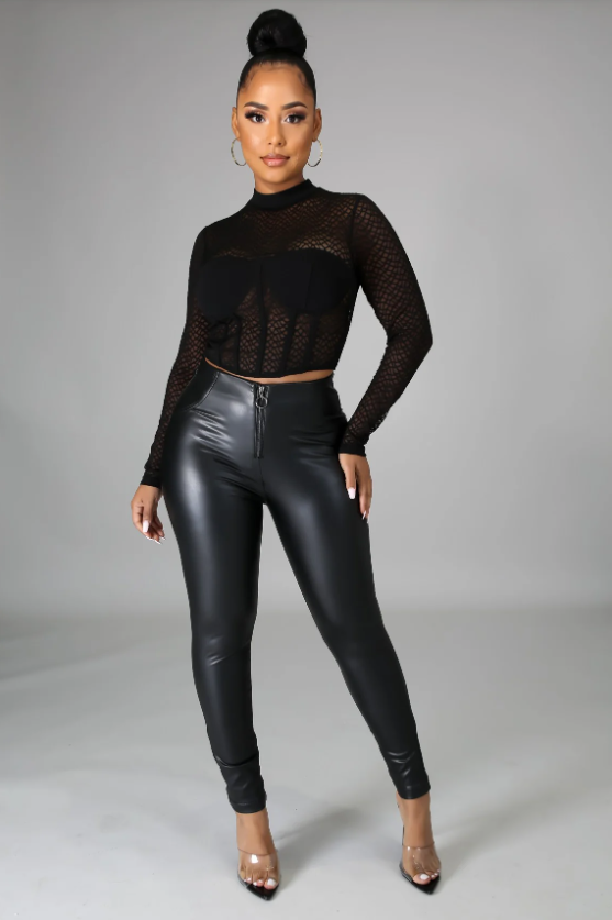 Noir Drift Top