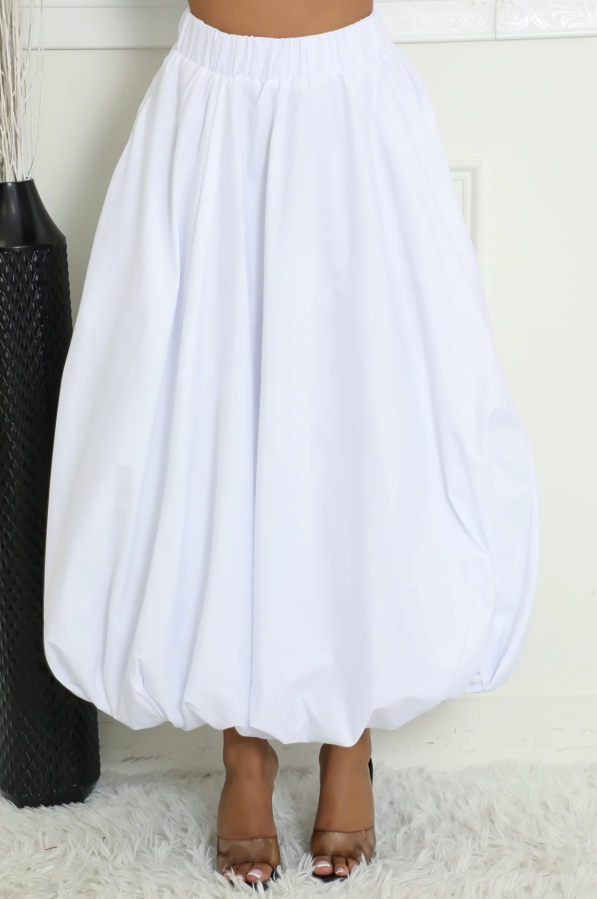 Ivory Bloom Skirt