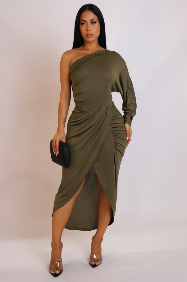 Sage Seduction Dress