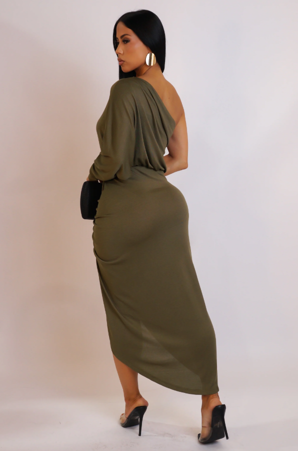 Sage Seduction Dress