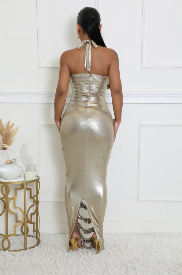 Golden Hour Goddess Dress
